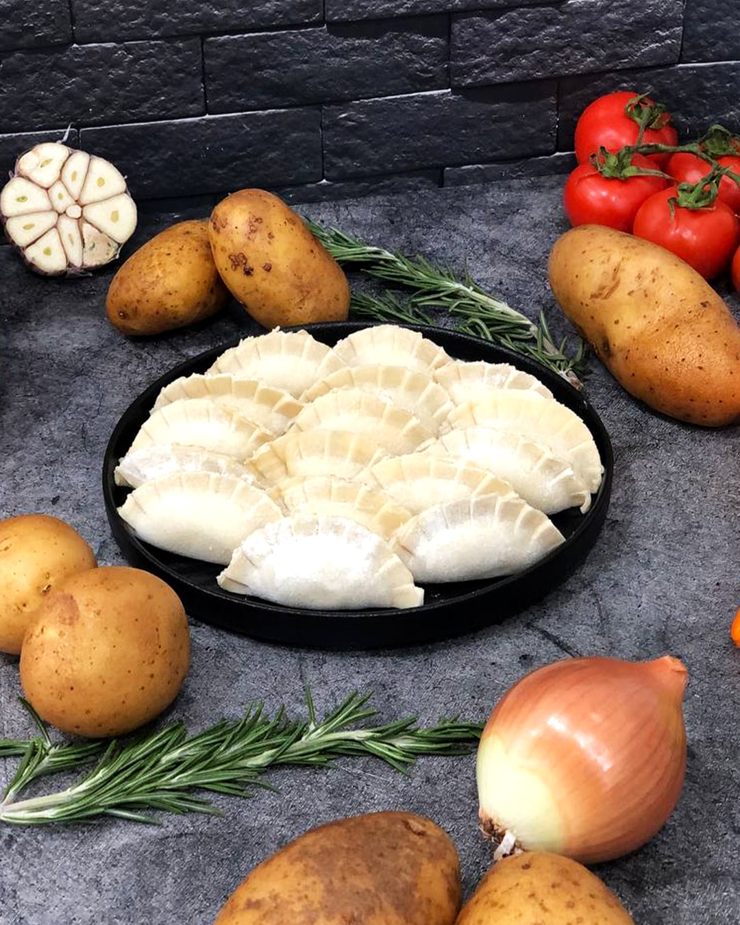 Вареники с картофелем (500 г)